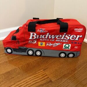 Vintage‎ 1995 Budweiser Racing Nascar Transporter Truck Insulated Cooler Bag